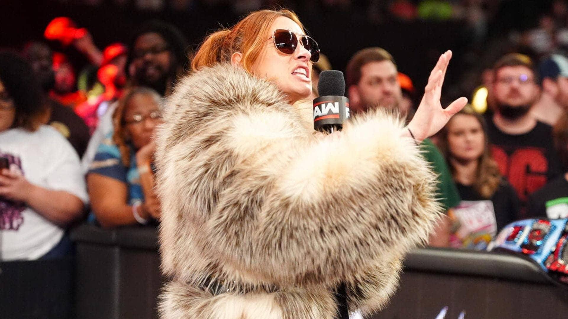 Vince Russo delivers a verbal smackdown to Becky Lynch's humor