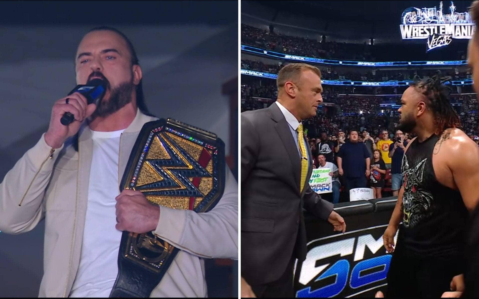 Nick Aldis forced to make an unpopular decision with Jacob Fatu after Drew McIntyre's provocation on SmackDown
