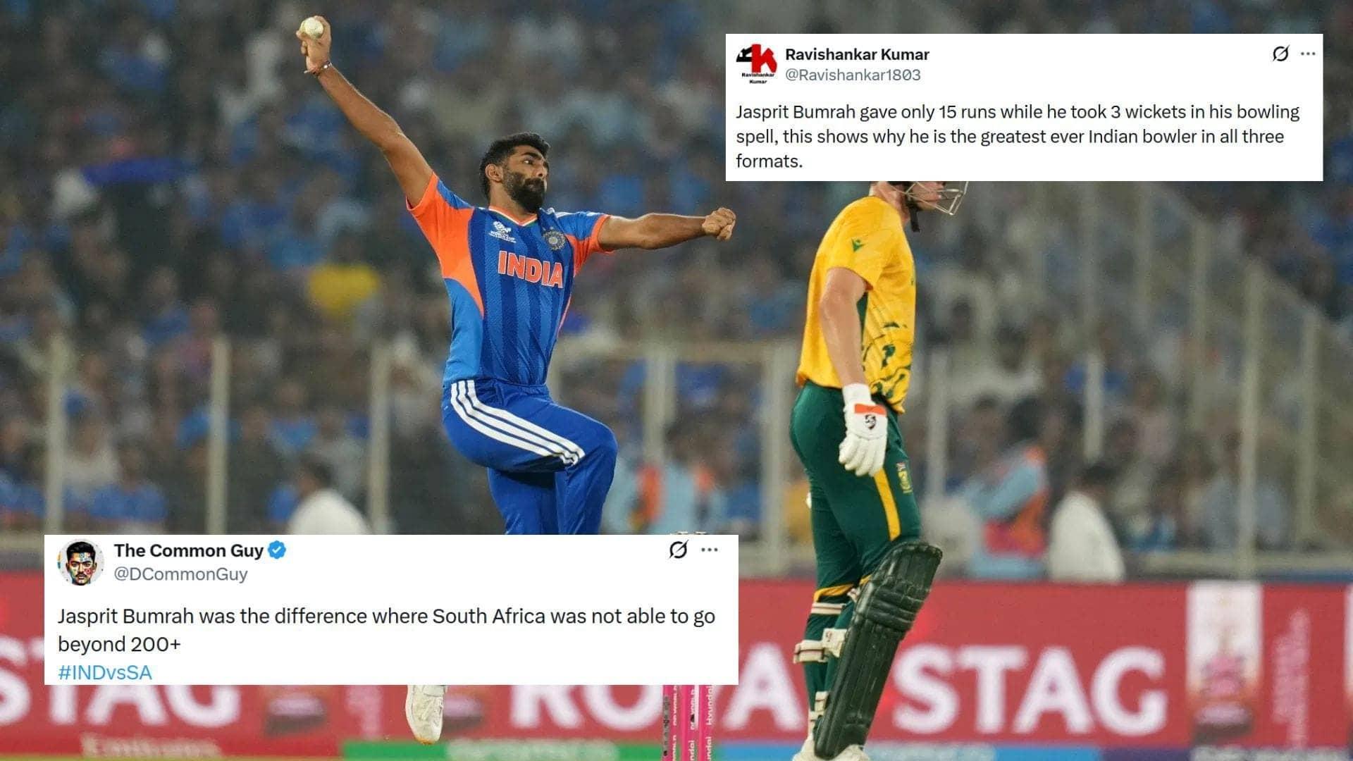 Bumrah Delivers a Smackdown with 3 Wickets in Style