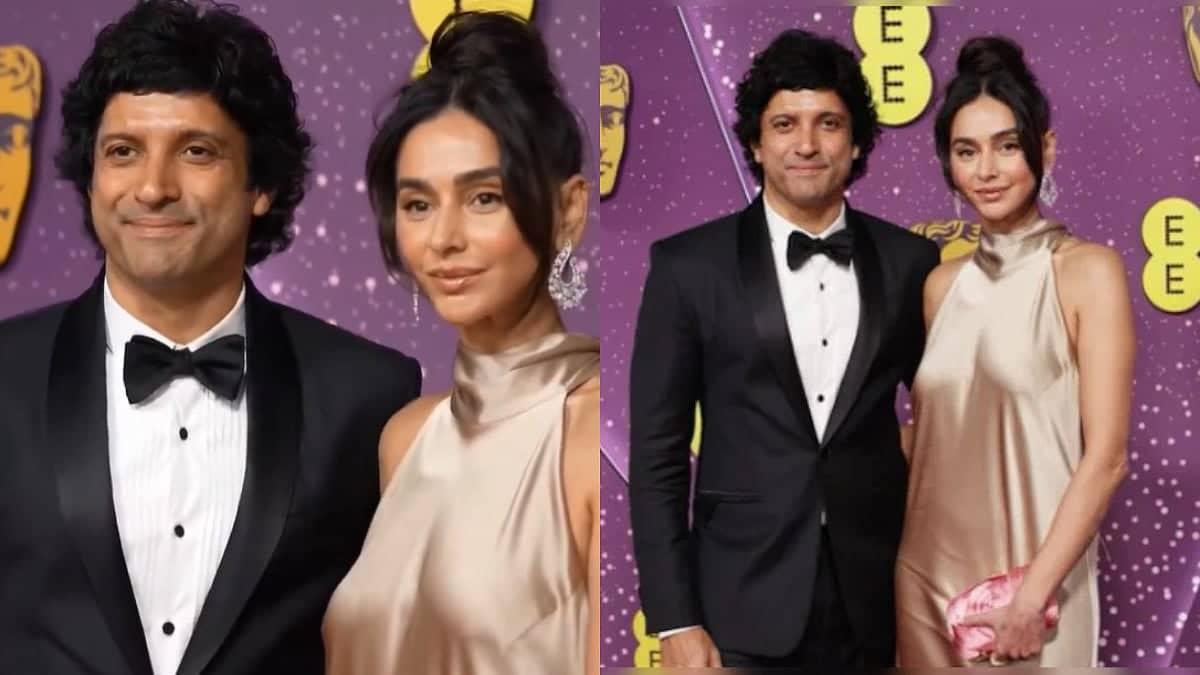 Farhan Akhtar And Shibani Dandekar Make Surprise Debut At BAFTA 2026, Take Home Award For Boong