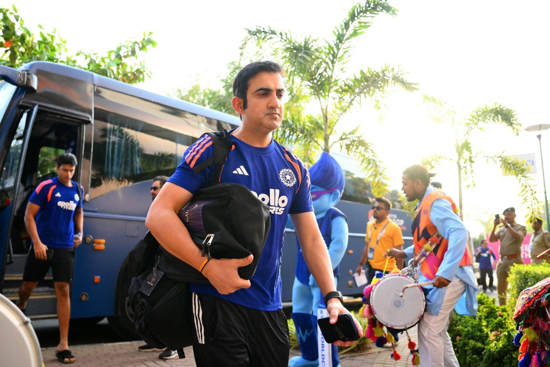 Gautam Gambhir's Massive Talk with Abhishek Before ZIM Match