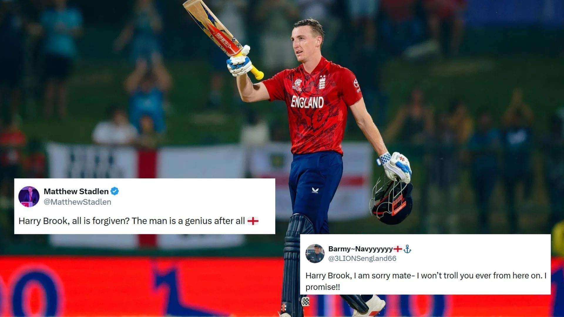 Harry Brook's Epic Century: A T20 World Cup Triumph