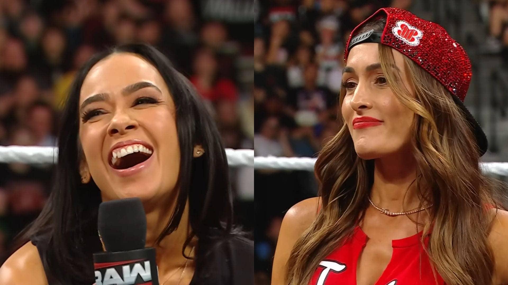 AJ Lee Returns to WWE; Bella and Lynch Fire Back!