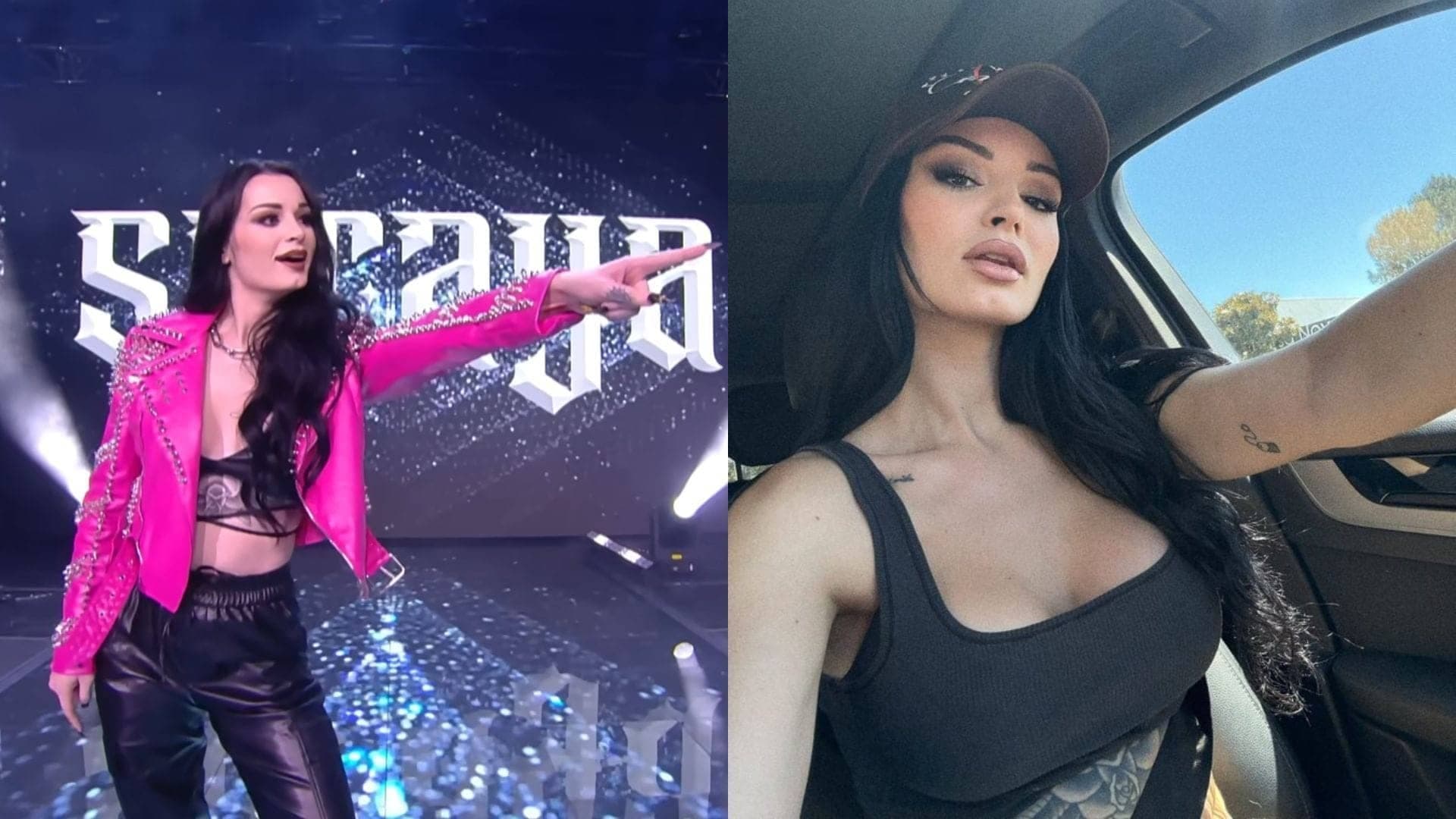 Saraya recounts wrestling through a wardrobe mishap in WWE