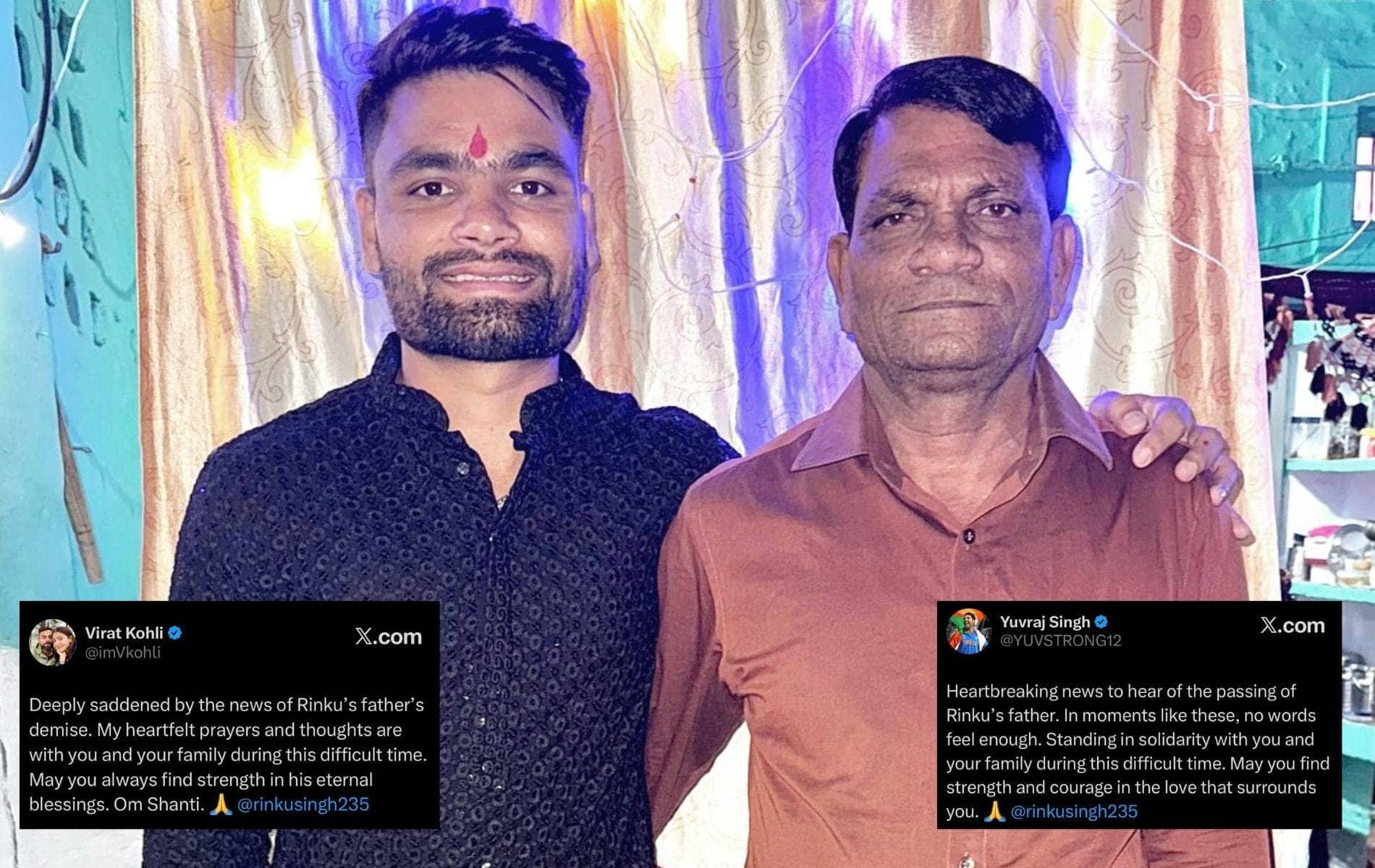 Rinku Singh Faces Tough Times as Father Passes Away