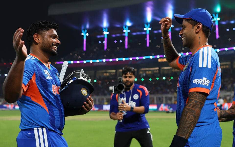 Sanju Samson Shines Bright: Suryakumar Yadav's Bow of Respect
