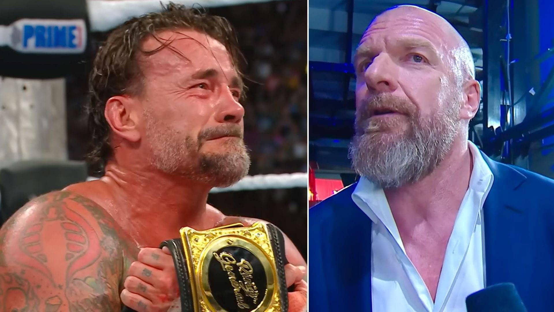 Triple H to Strip CM Punk of Title? The Rock Says So!