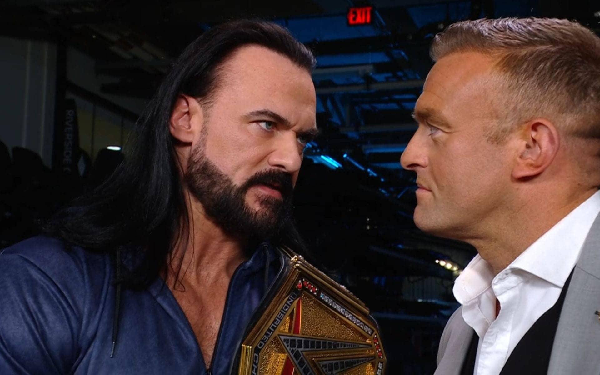 Drew McIntyre's Contract Drama with Nick Aldis Heats Up