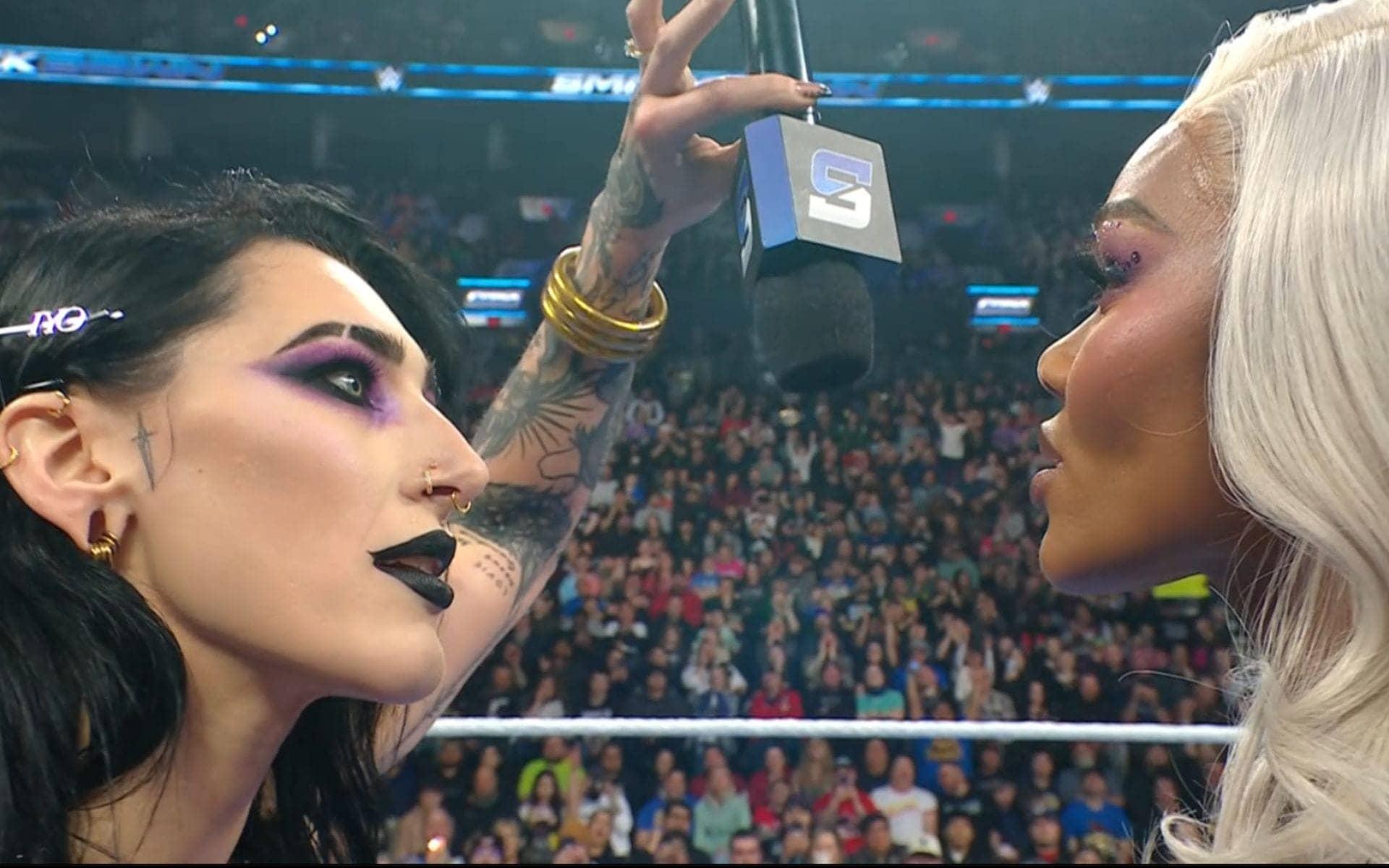 Rhea Ripley finally meets Jade Cargill after her out-of-character attack on social media