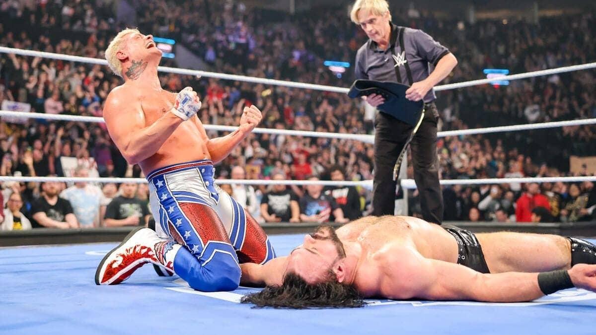 TKO reacts after Drew McIntyre loses the WWE Championship weeks before WrestleMania 42