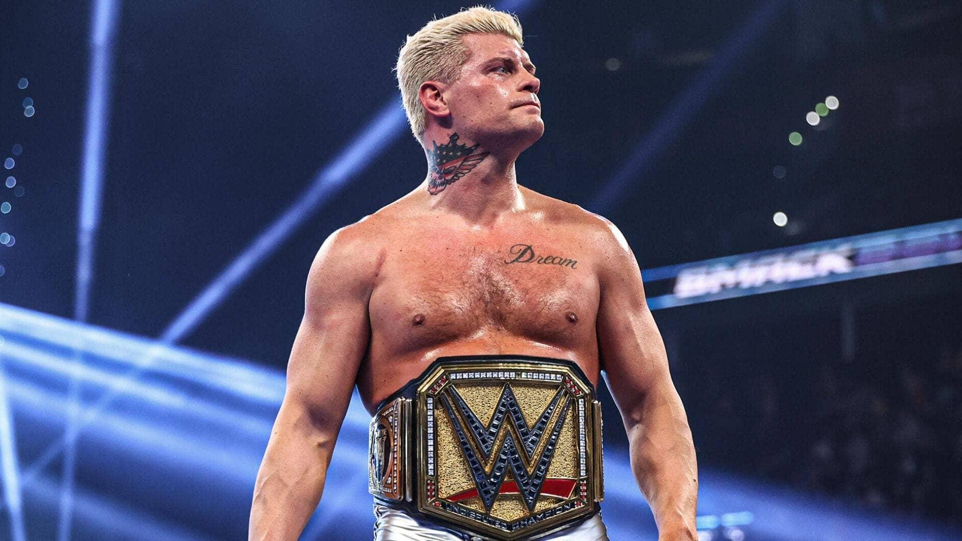 Bad news for Cody Rhodes after winning the Undisputed WWE Championship ahead of WrestleMania 42