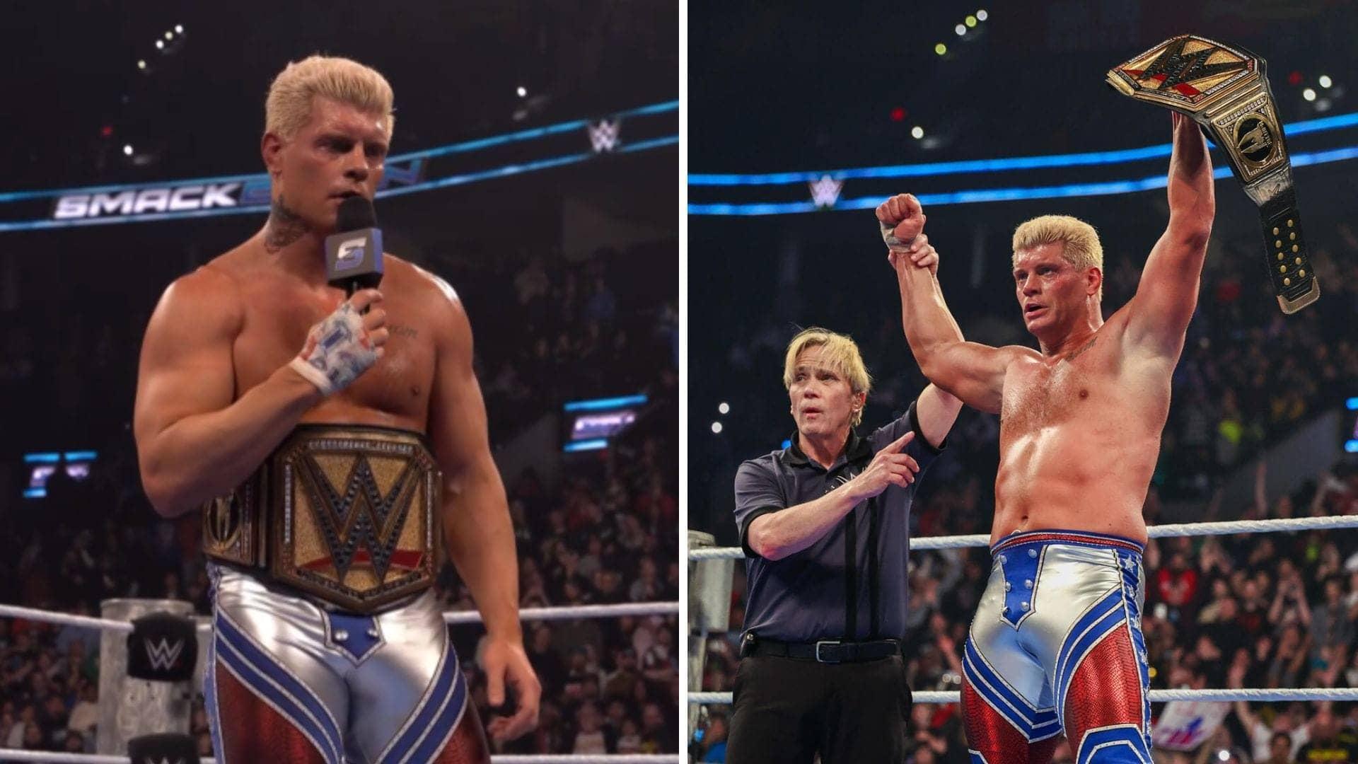 Cody Rhodes ka SmackDown par dilchasp safar aur jeet