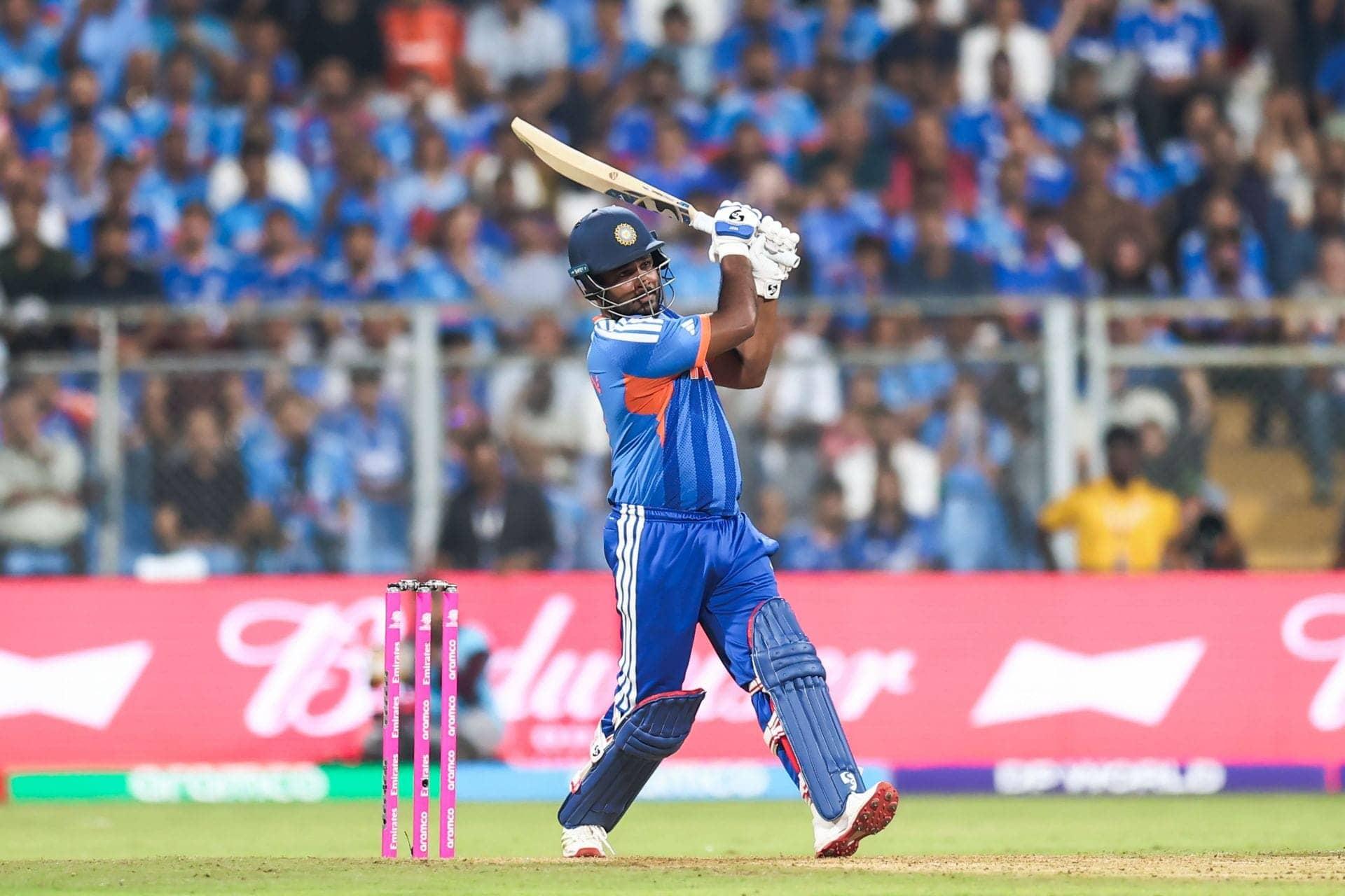Sanju Samson smashes Matt Henry for a 6 to get off the mark in IND vs NZ T20 World Cup 2026 final [Watch]
