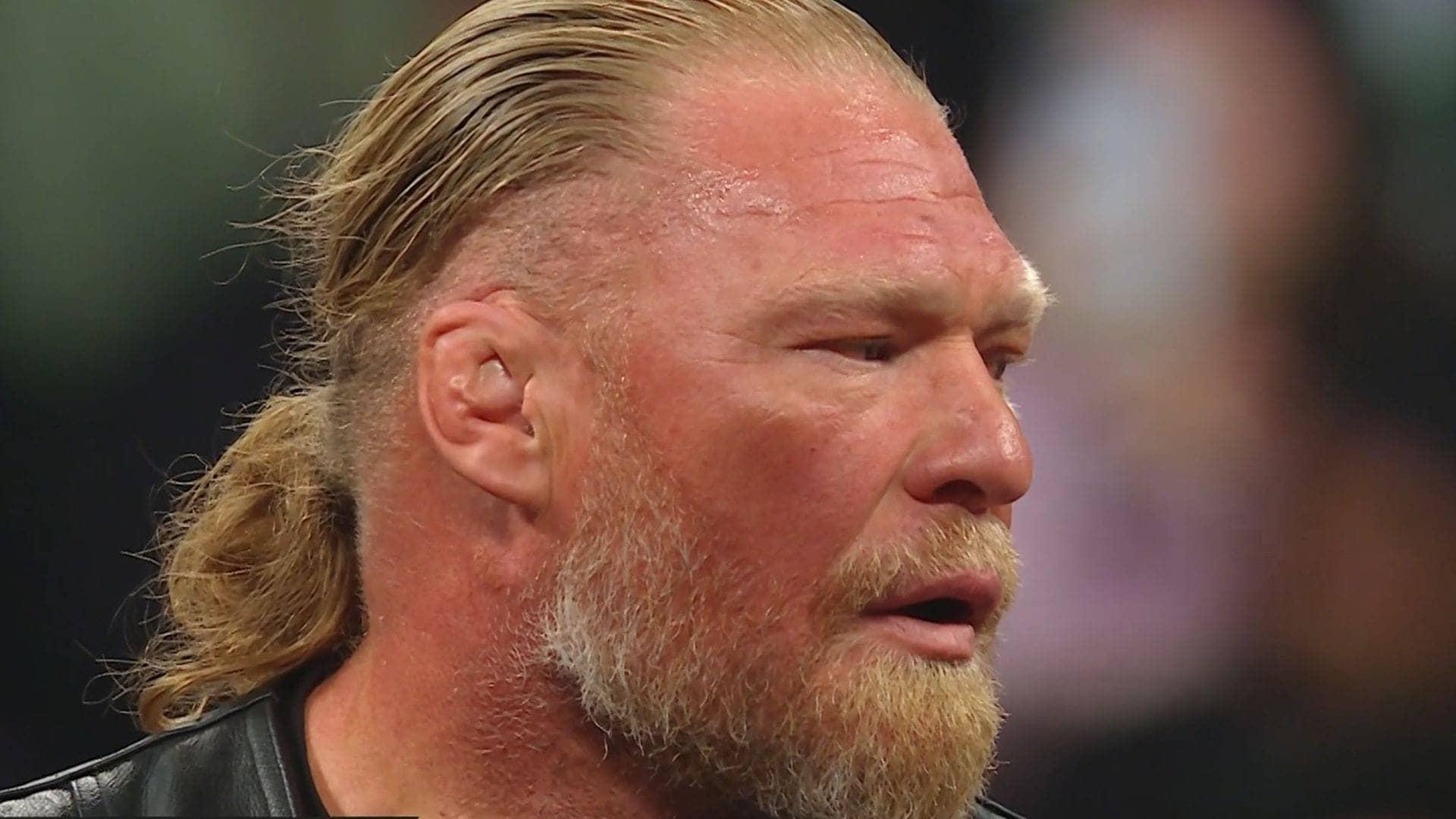 Brock Lesnar Dismisses Fan Who Told Him to Go Back Home