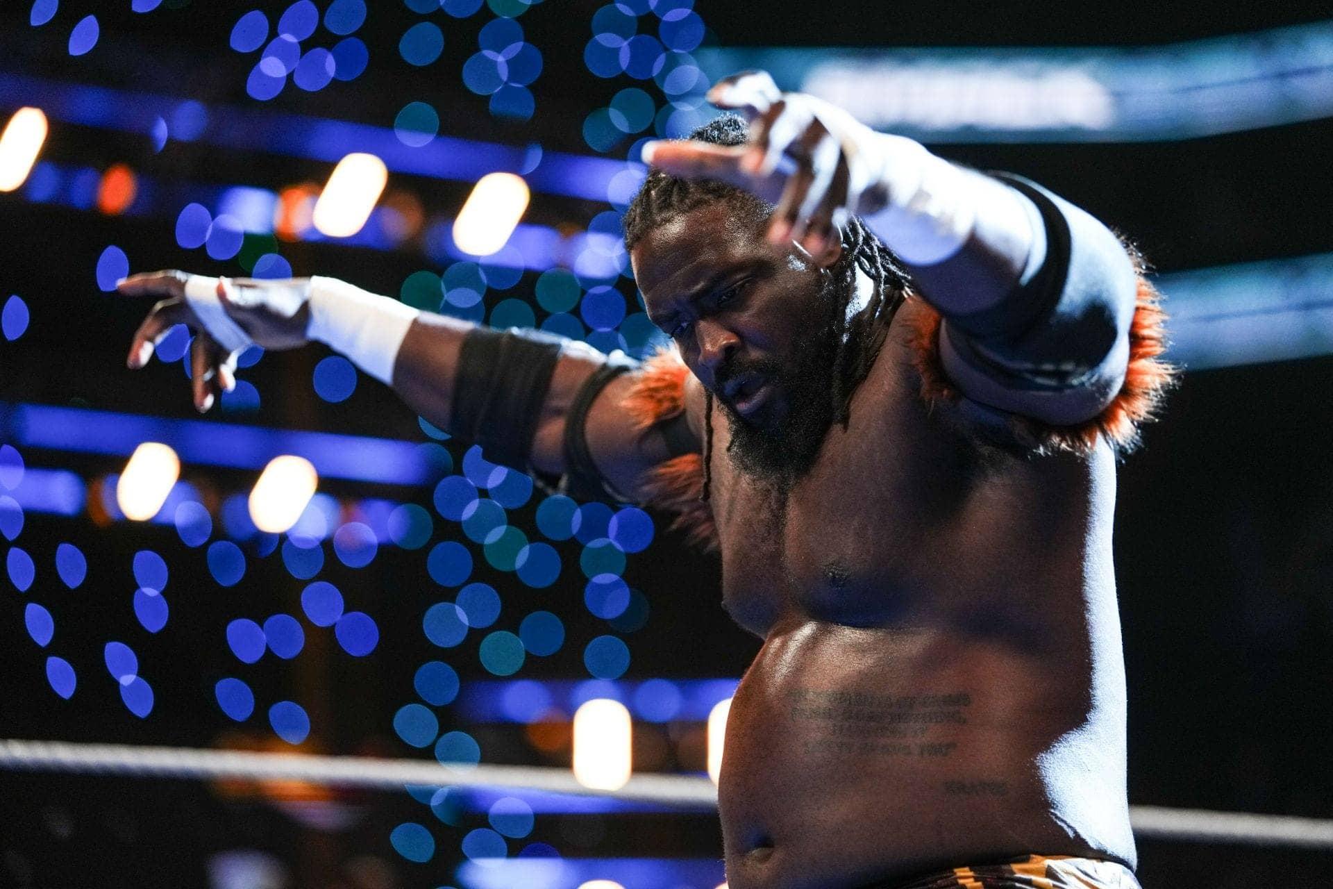 Oba Femi's Epic RAW Showdown: Will The Miz Spoil It?