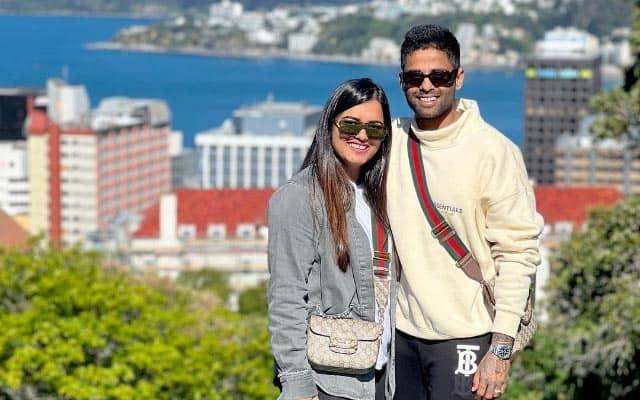 Suryakumar Yadav and Wife Recreate Epic T20 World Cup Moment