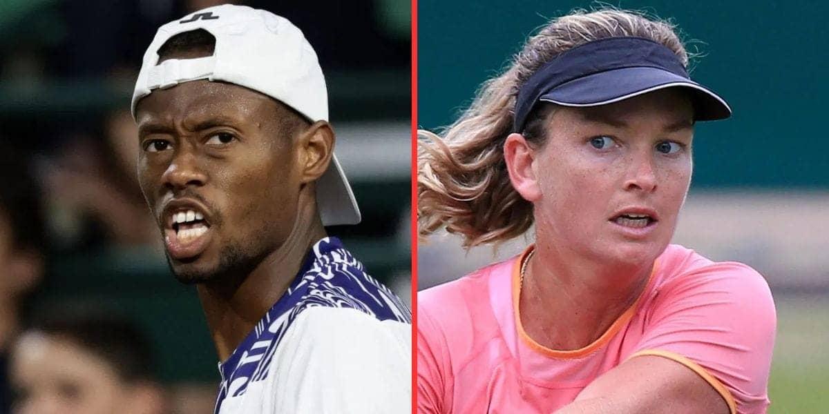 Chris Eubanks serves up shade to CoCo Vandeweghe at BNP!