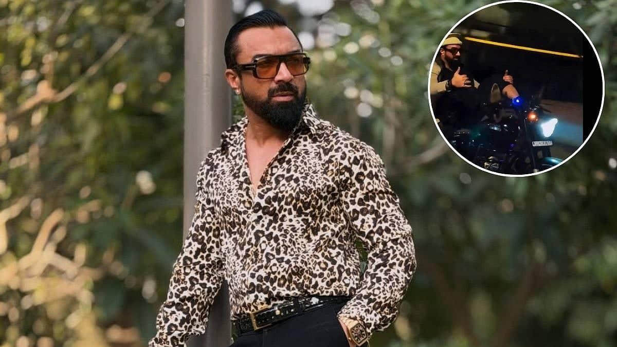 Ajaz Khan's Wild Stunts Ignite Fury: Delhi Police on Alert