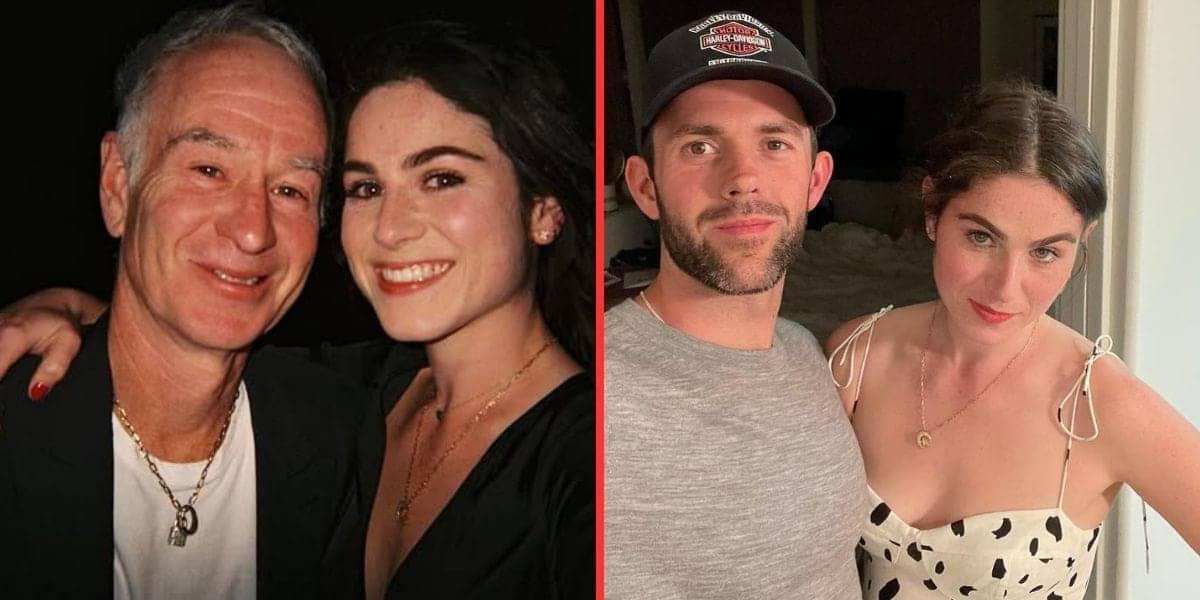 Emily McEnroe and Fiancé Enjoy a Fun Night at Indian Wells