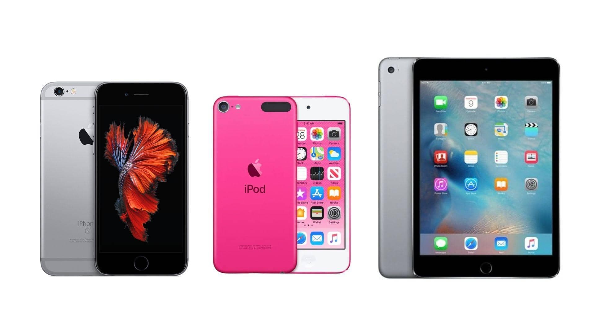 Apple ne purane devices ke liye security update diya hai