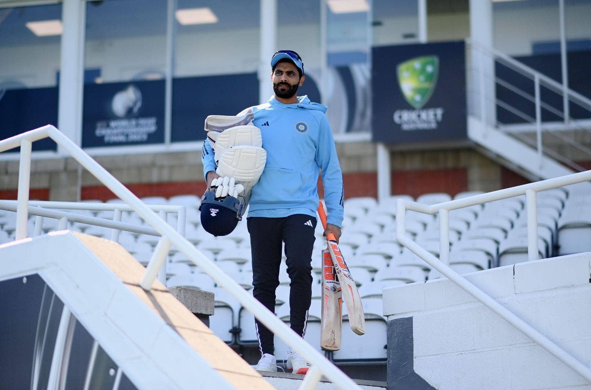 Ravindra Jadeja Unleashes Epic Sixes in First RR Training