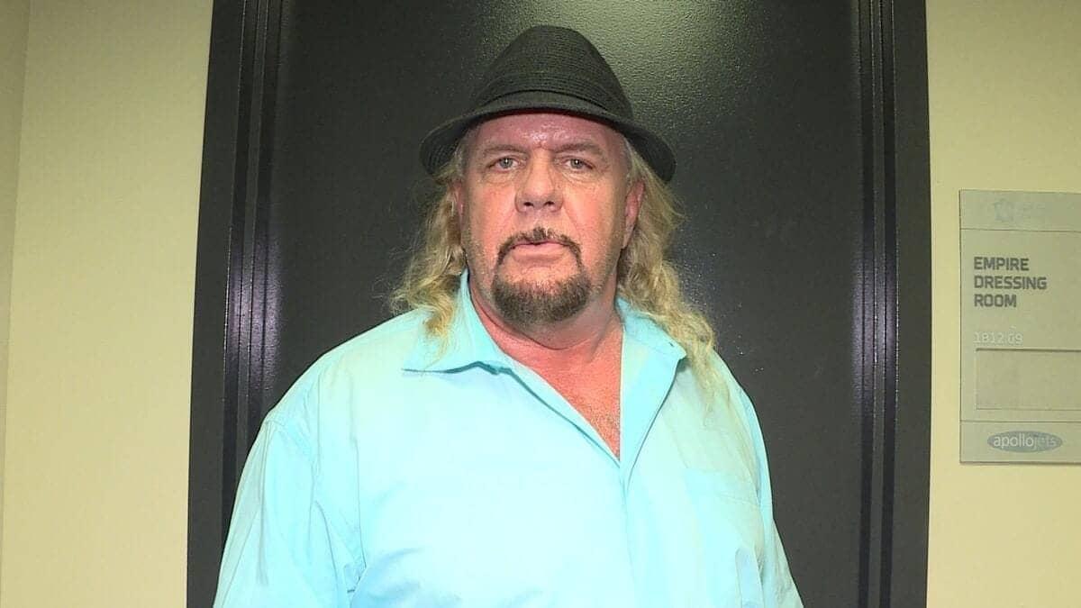 Michael Hayes Gets Mad and Golf Cart Takes a Dive!