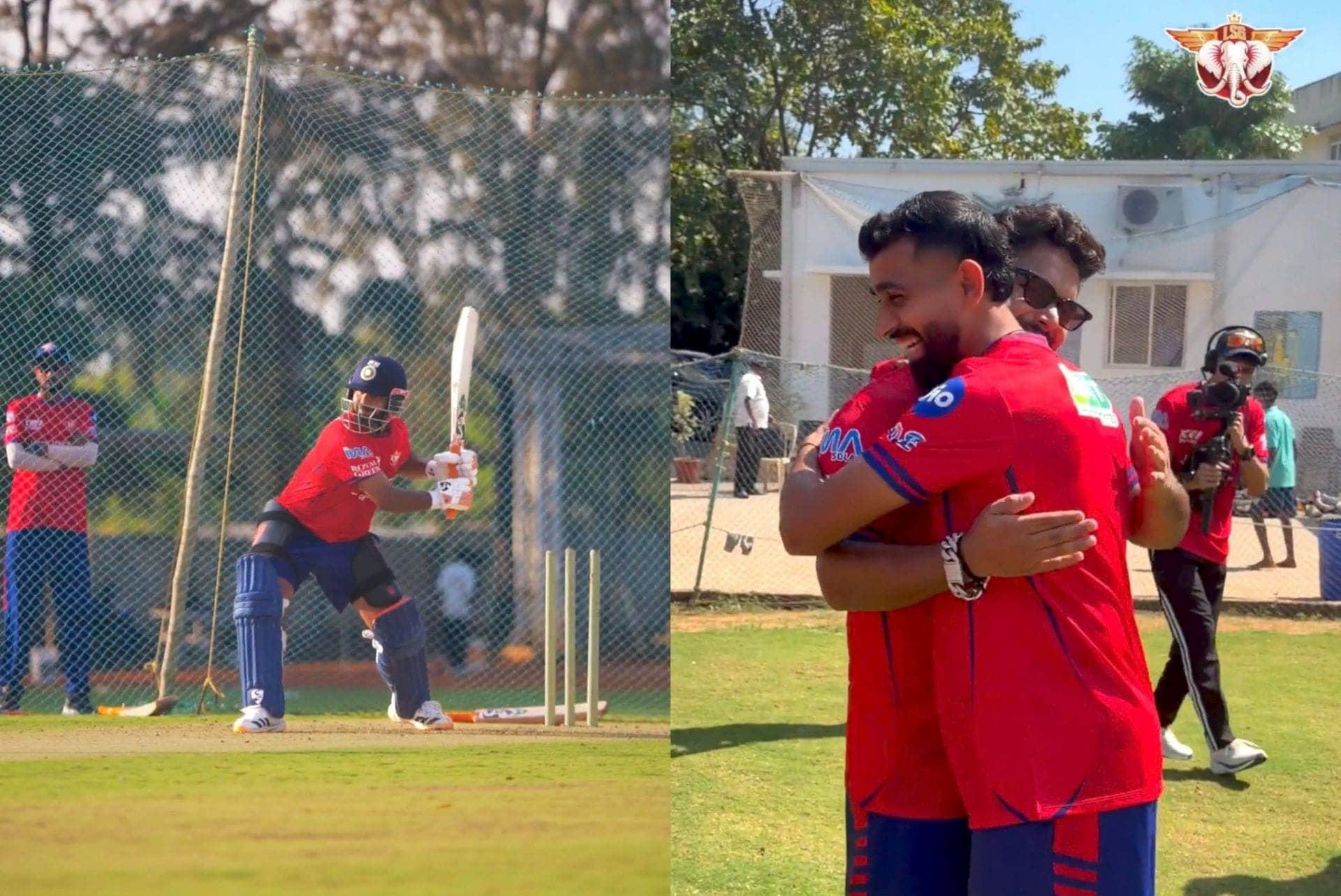 Rishabh Pant ki masti bhari kahani LSG camp mein chalu hai!