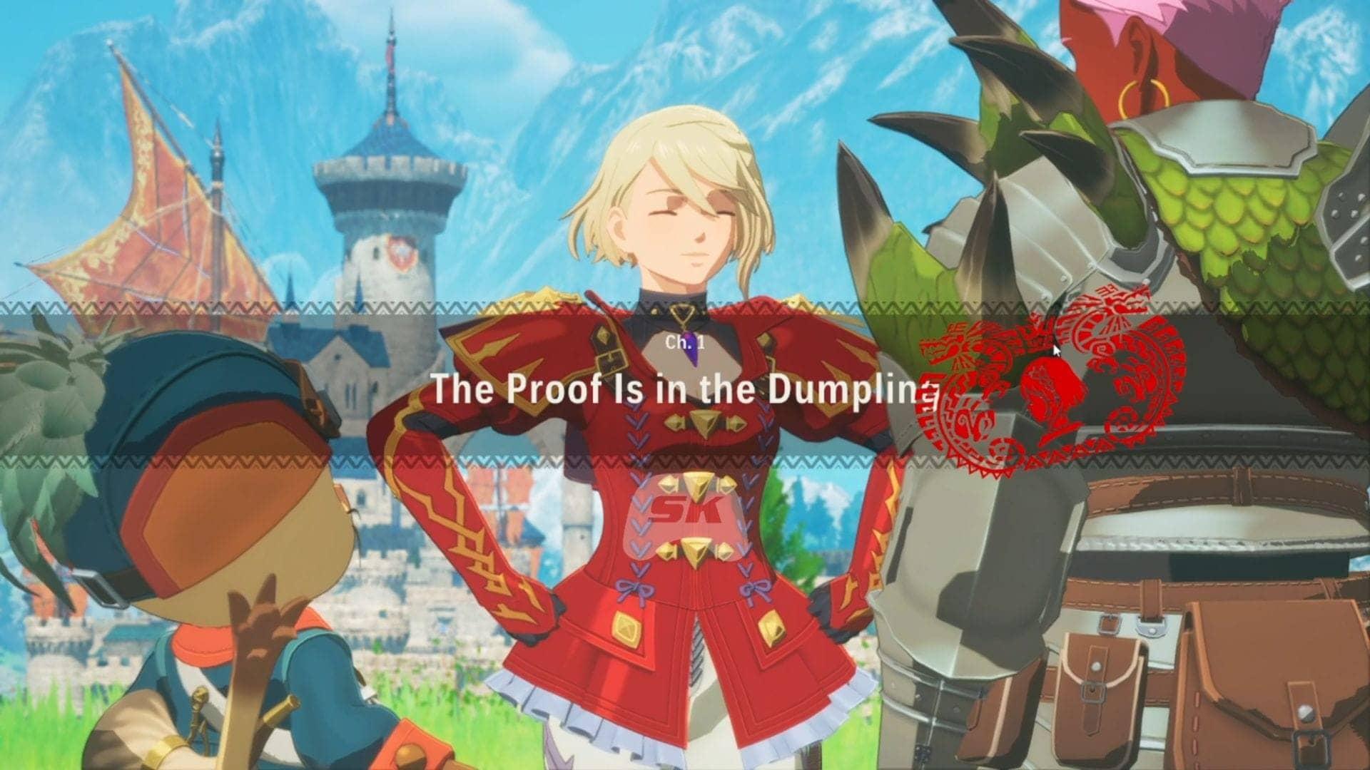 Eleanor's Dumpling Adventure: A Monster Hunter Triumph