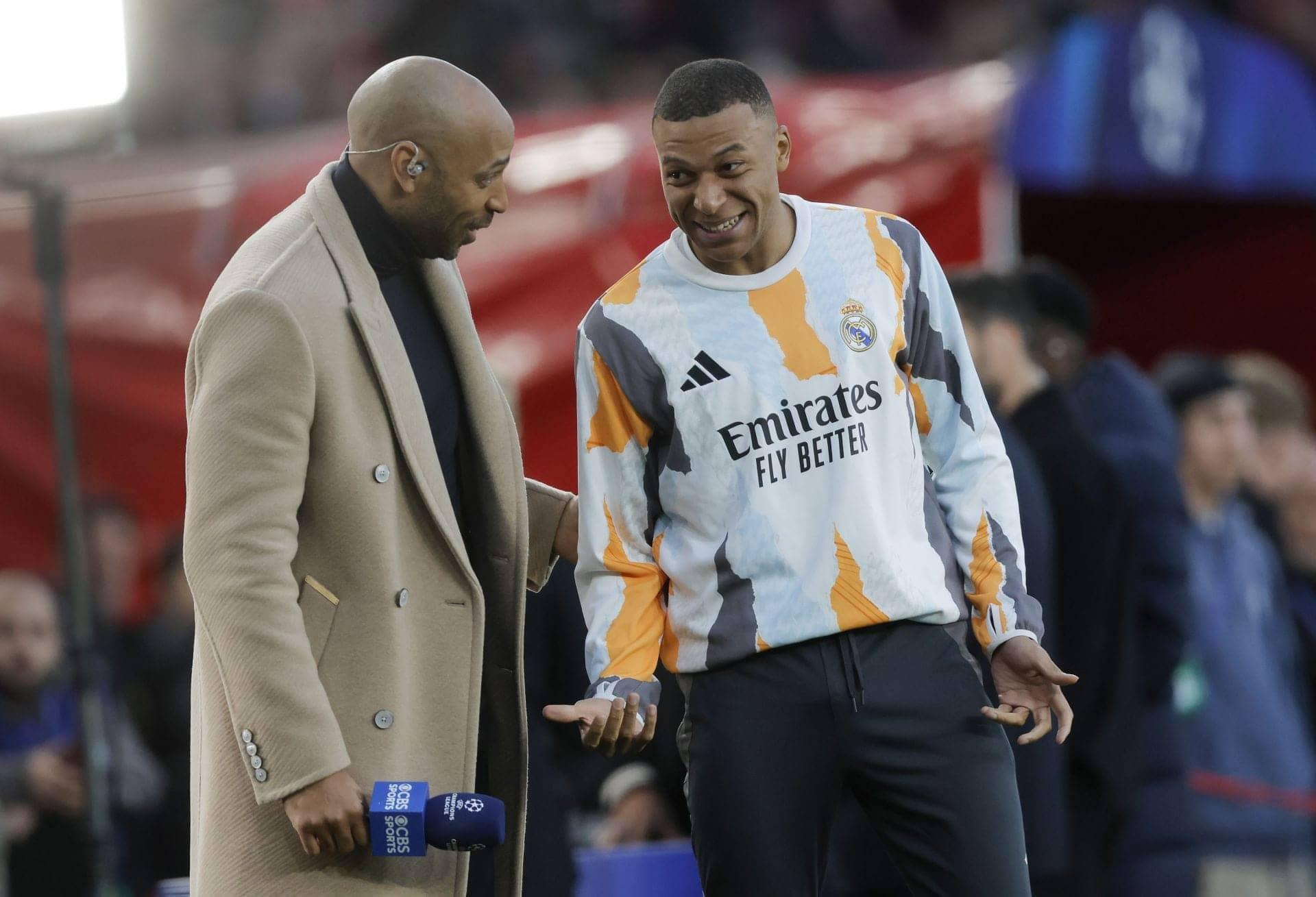 Thierry Henry defends Mbappe against unfair criticism