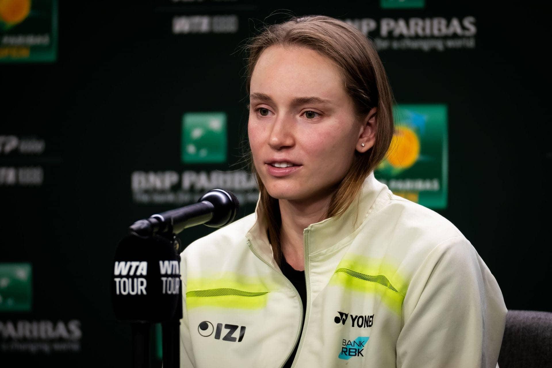 Elena Rybakina's Bold 'Leave Me Alone' Moment in Indian Wells