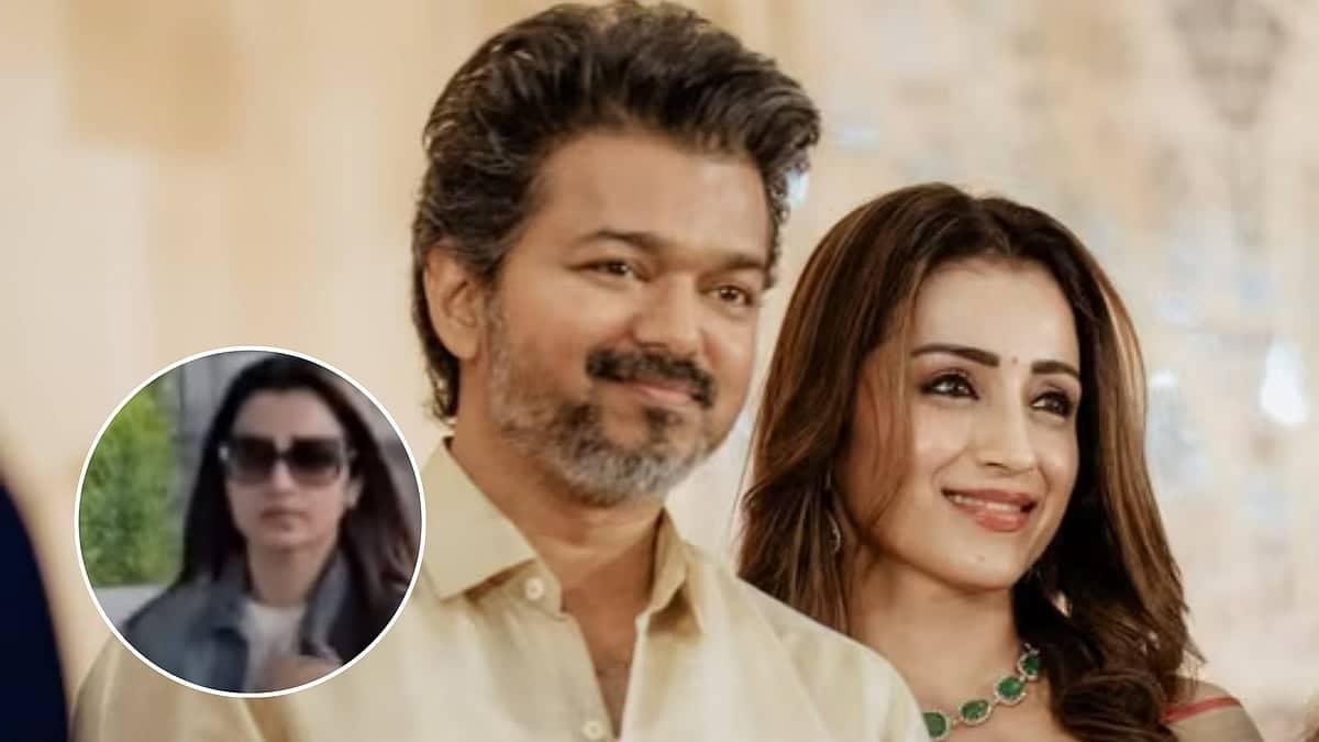 Trisha Krishnan Struts Past Media, Vijay Rumors Heat Up!