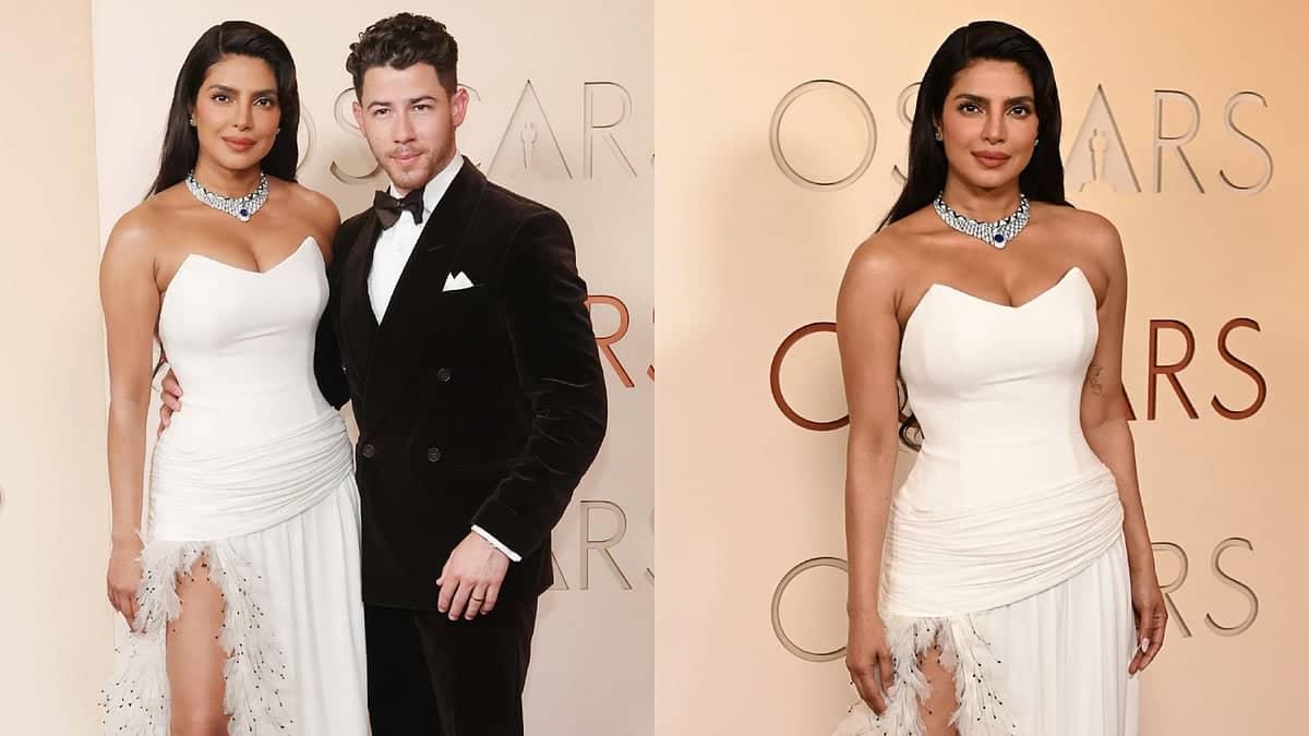 Priyanka Chopra's Oscars 2026 Snake Necklace Took '1300 Hours' To Make, Features 14-Carat Sapphire With Diamonds: Check Out