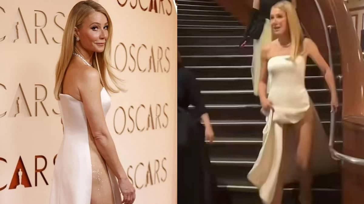 Gwyneth Paltrow's Oscars Slit Sparks Viral Wardrobe Buzz
