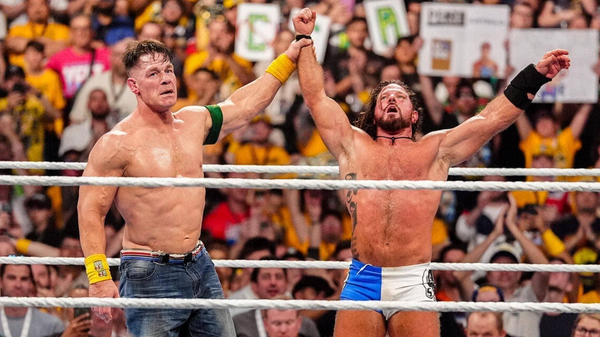 John Cena aur AJ Styles ki dosti ka shandar kissa