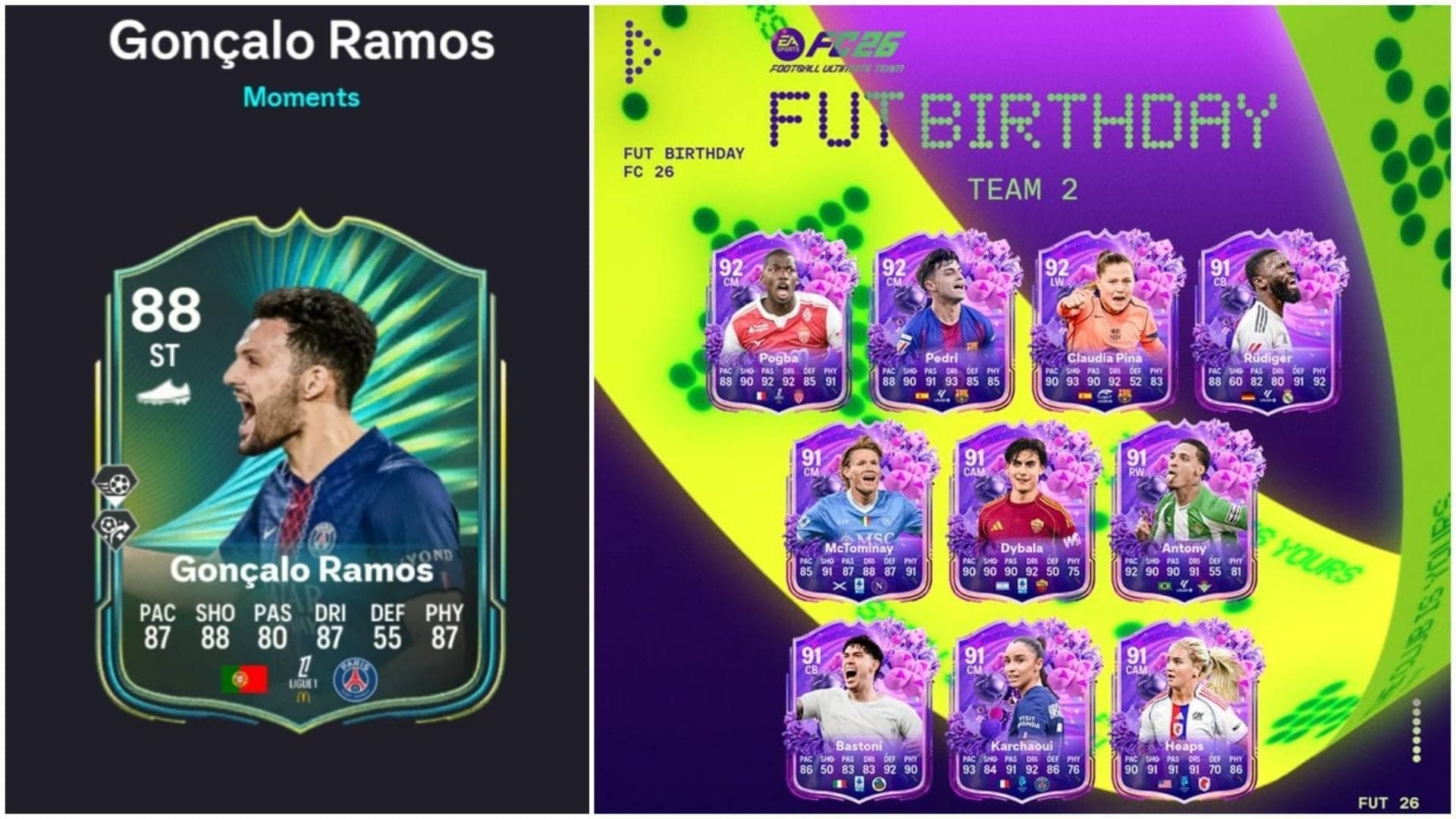 Goncalo Ramos Scores Big in EA FC 26, What a Steal!
