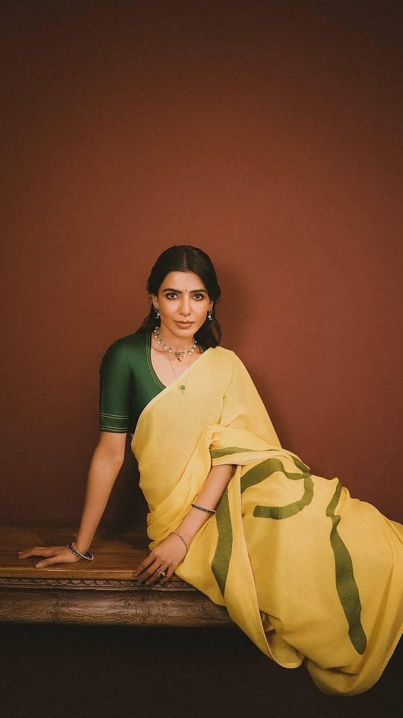 Samantha Ruth Prabhu Dominates Ugadi In Stunning Saree
