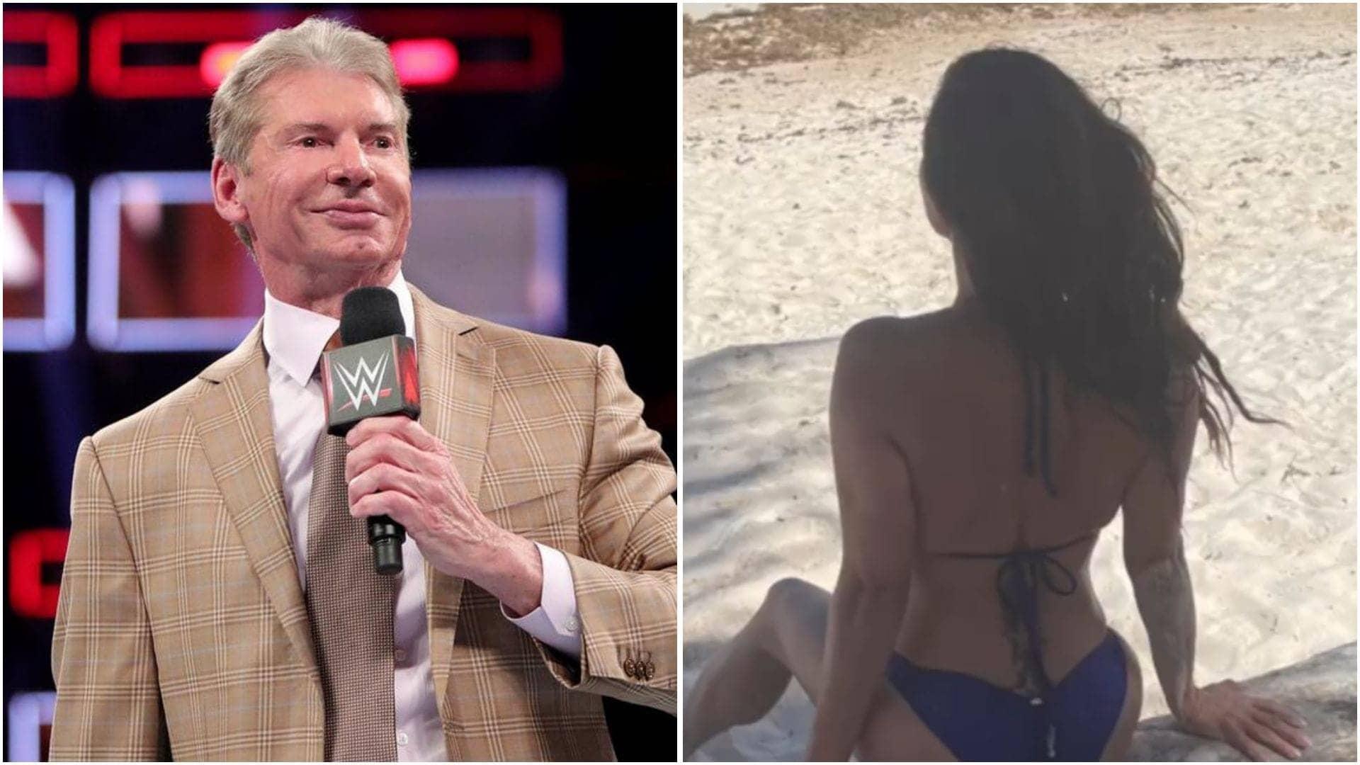 Vince McMahon's Surprise Congrats to Candice Michelle in Locker Room
