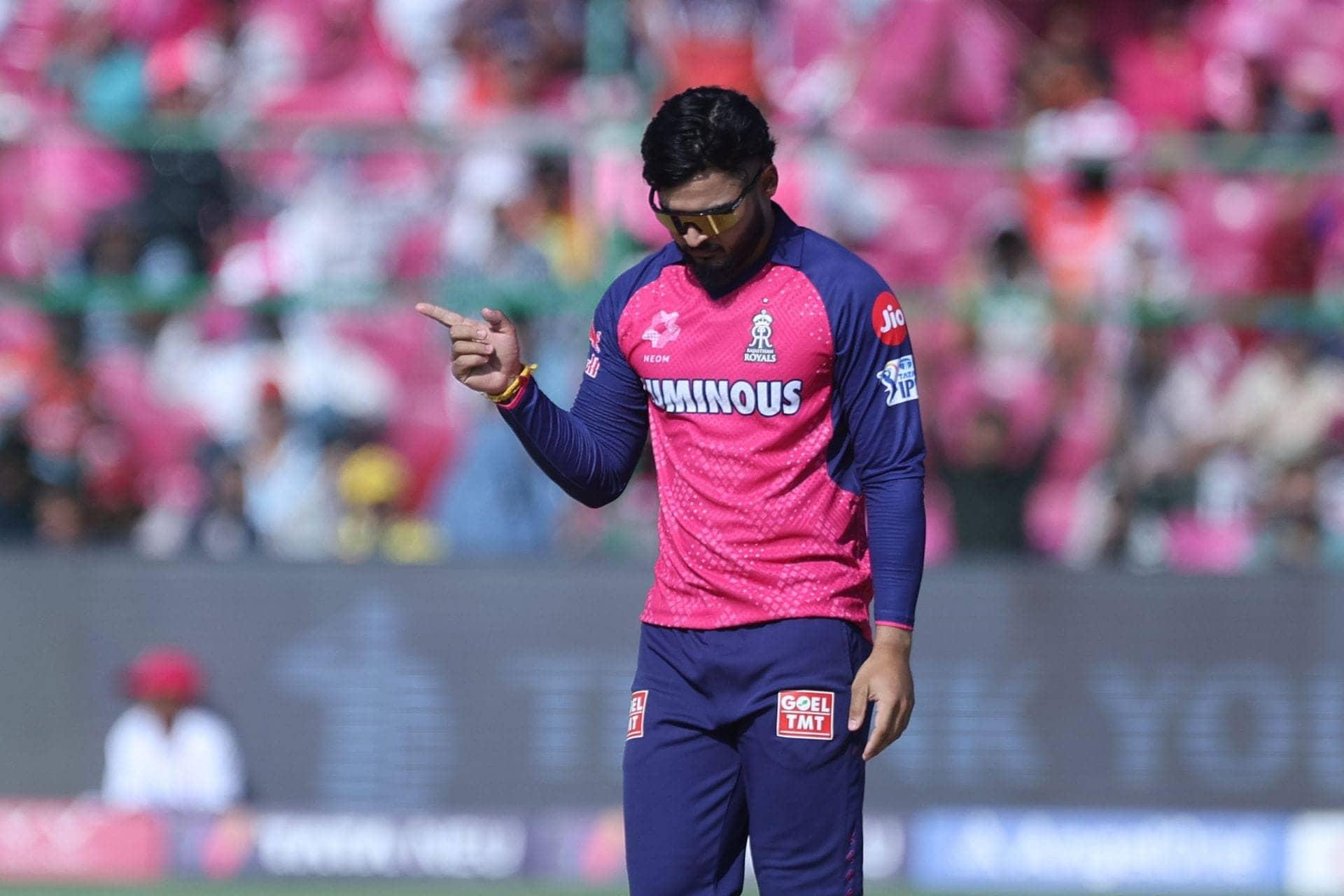 Riyan Parag's funny request: Let Vaibhav enjoy his game!