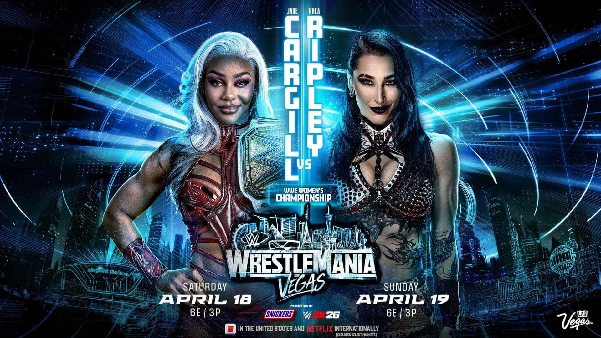 WrestleMania 42: Rhea Ripley vs. Jade Cargill Showdown!