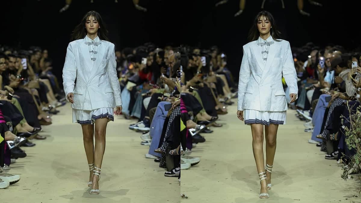 'She Looks Like An International Model': Ananya Panday's LFW x FDCI Ramp Walk Goes Viral; Fans Compare Her To Kendall Jenner