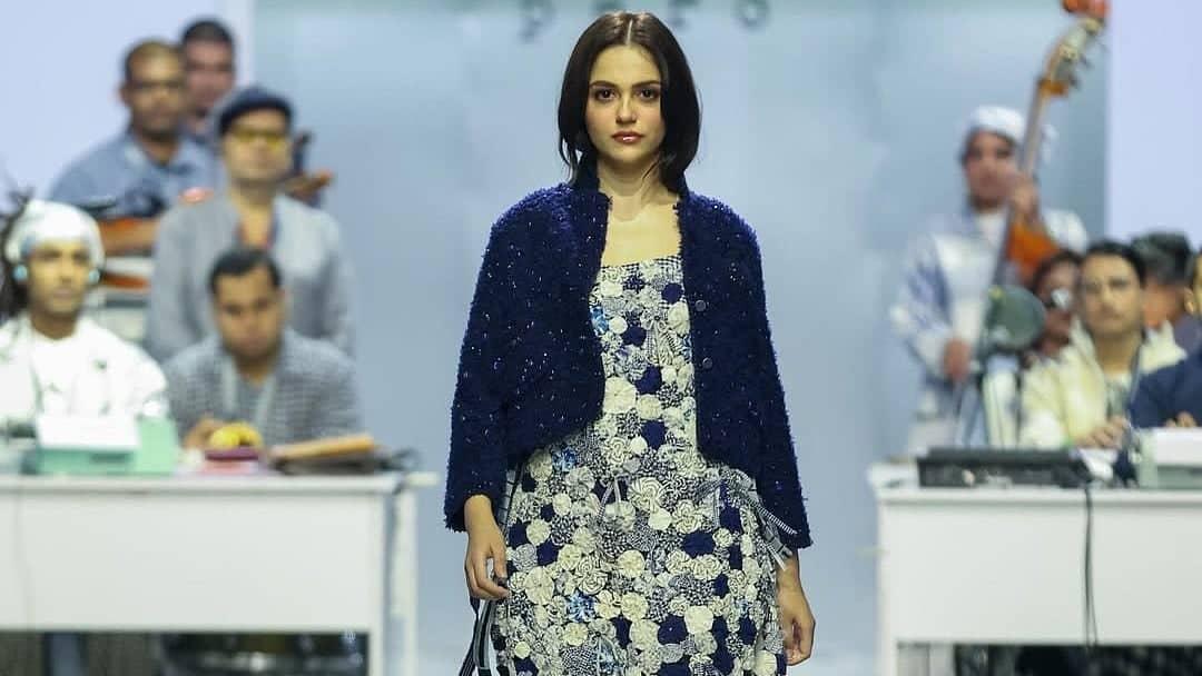 Aneet Padda Slays the Runway with Office-Core Vibes