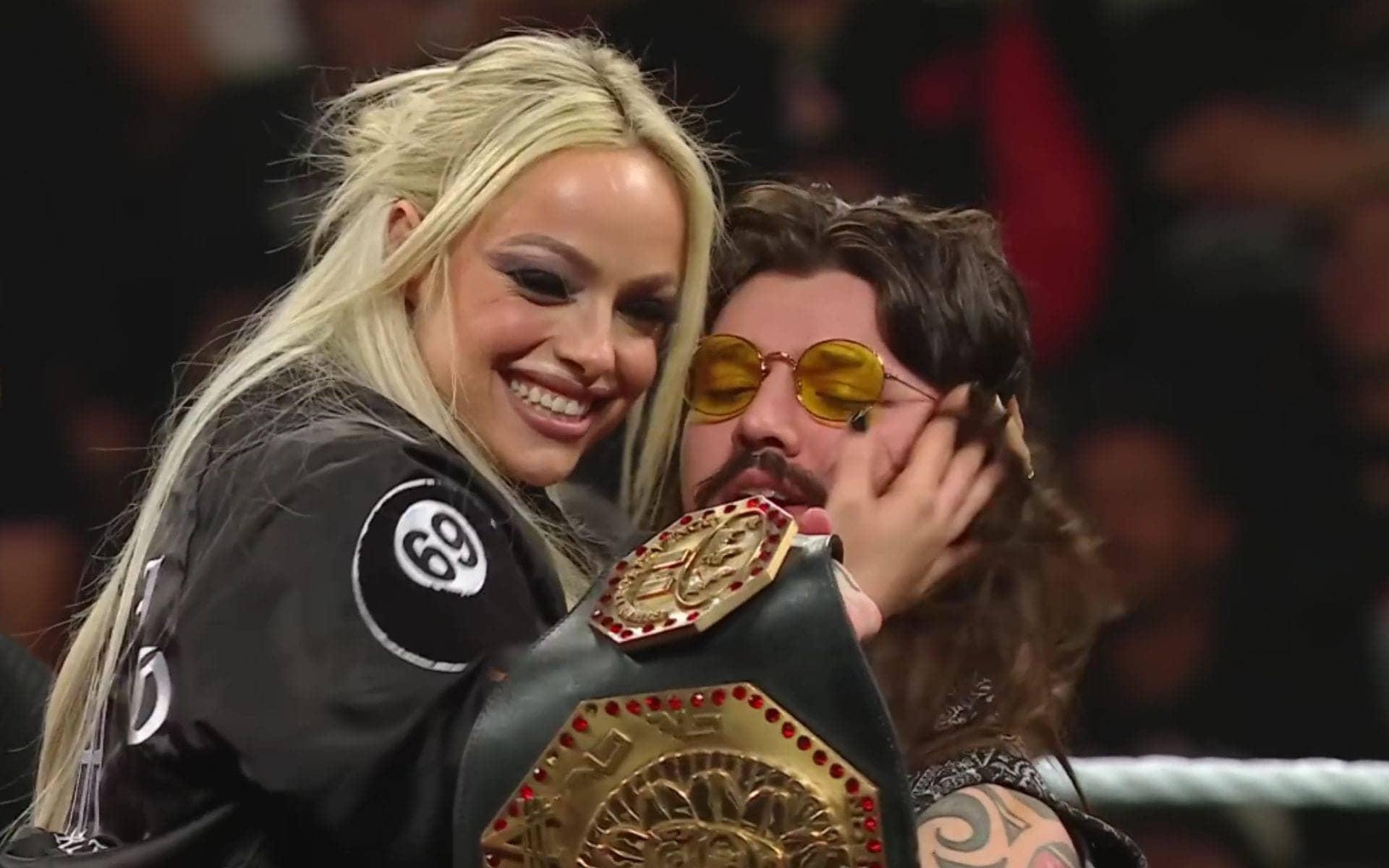 Liv Morgan cheers on Dominik's hair gamble for Intercontinental title