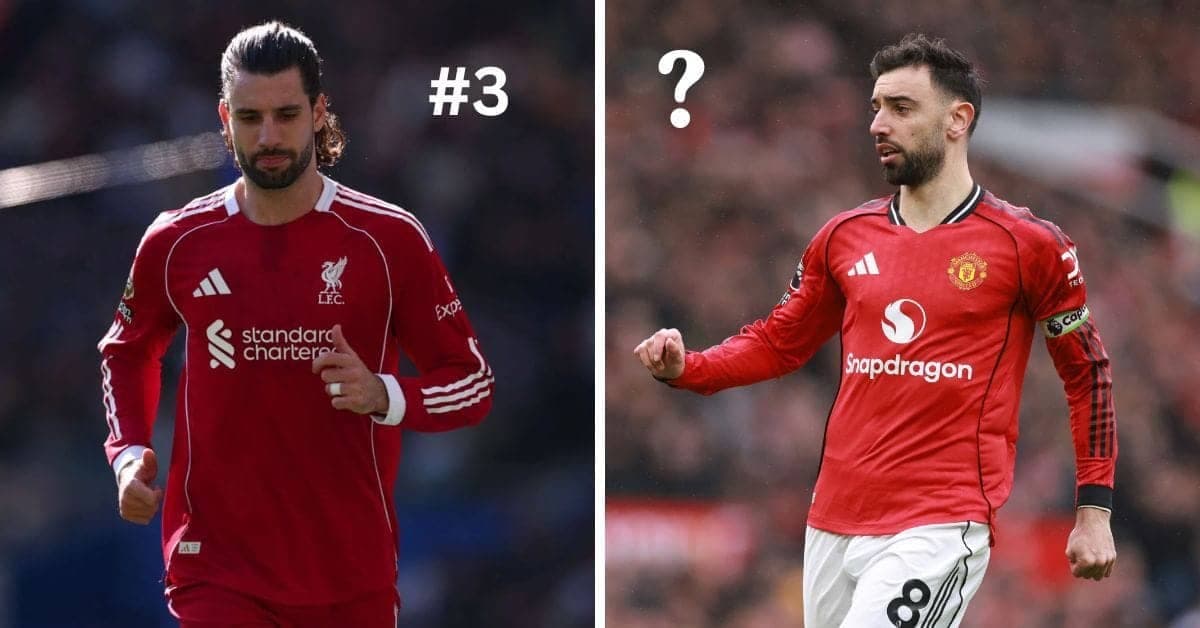 Ranking the 5 best midfielders in the Premier League this season (2025-26)