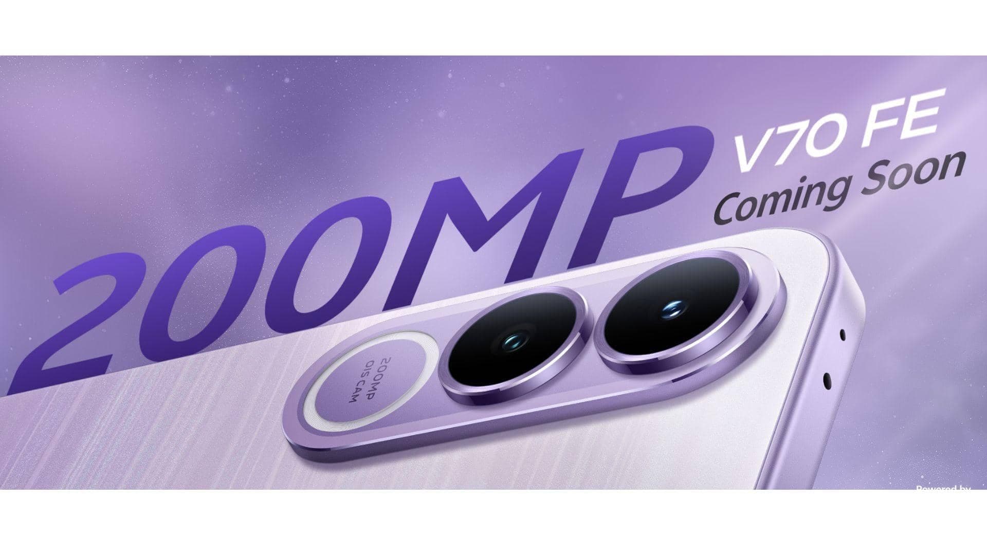 Vivo V70 FE: 200MP camera aur fun features aa rahe hain!