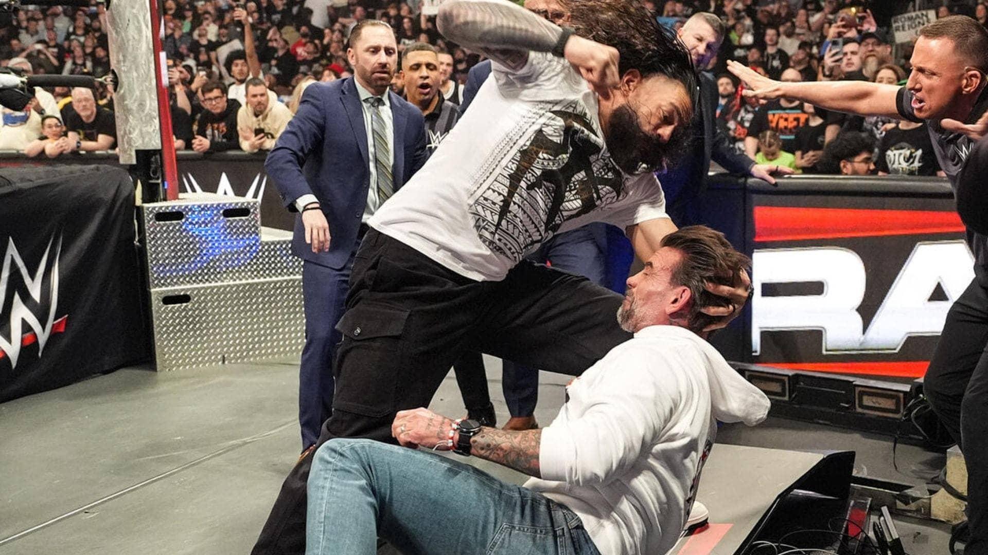 CM Punk and Roman Reigns: A Wild RAW Showdown Unfolds