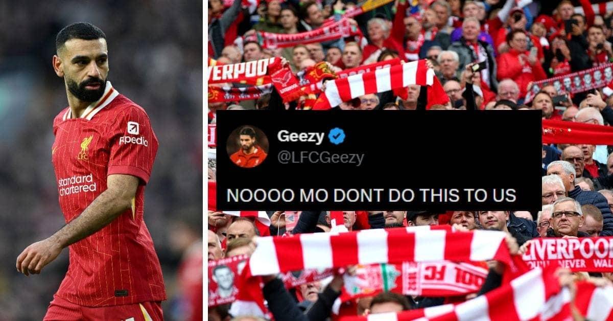 "Don't do this to me", "We will miss you" - Fans react as Mo Salah announces decision to leave Liverpool