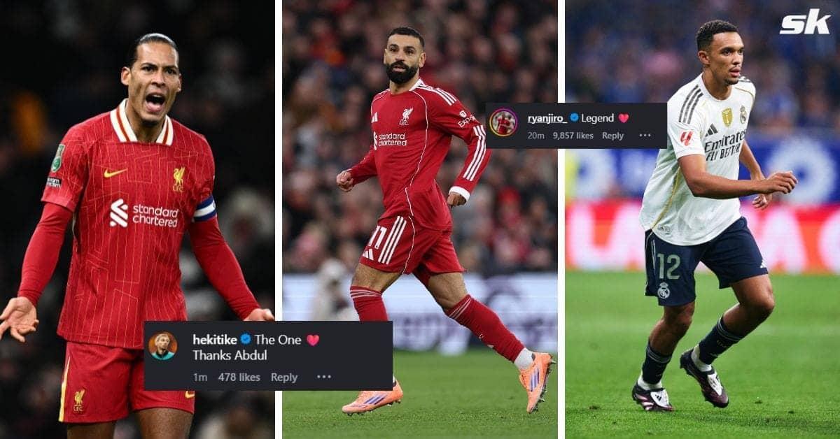 Who said what? Virgil van Dijk, Trent Alexander-Arnold and more react as Mohamed Salah announces Liverpool summer exit