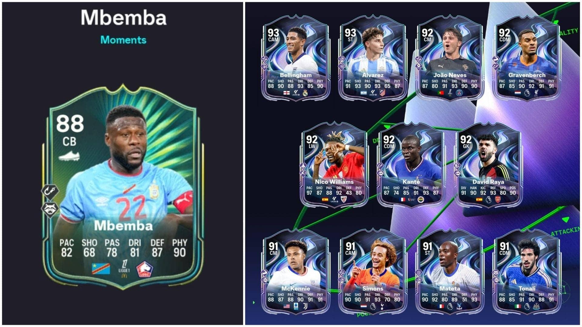 EA FC 26 Chancel Mbemba Moments SBC: The Ligue 1 defender has received a cheap and overpowered special item