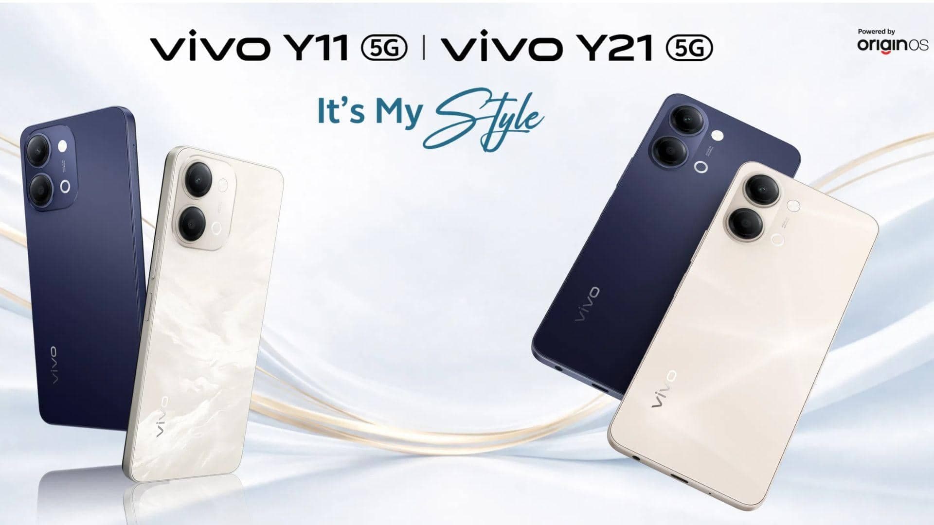 Vivo Unleashes Enchanted Y21 and Y11 5G Smartphones in India