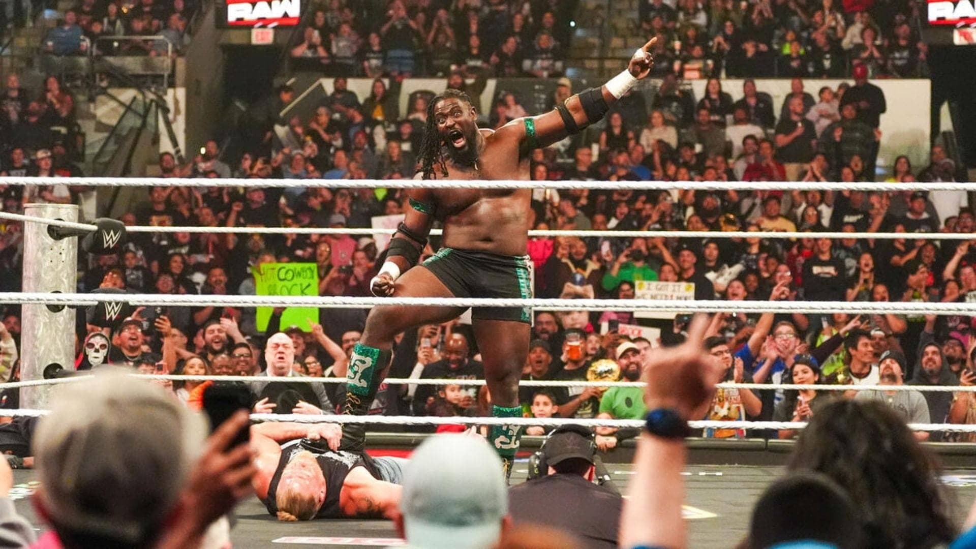 Oba Femi is the WWE Superstar of the Year, believe me!